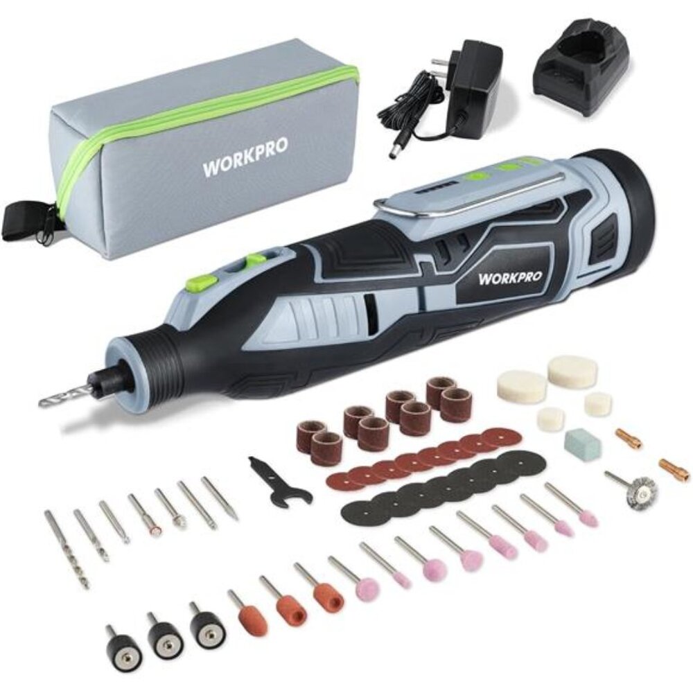 12V Cordless Rotary Tool Kit,5 Variable Speeds,Powerful Engraver,Sander,Polisher